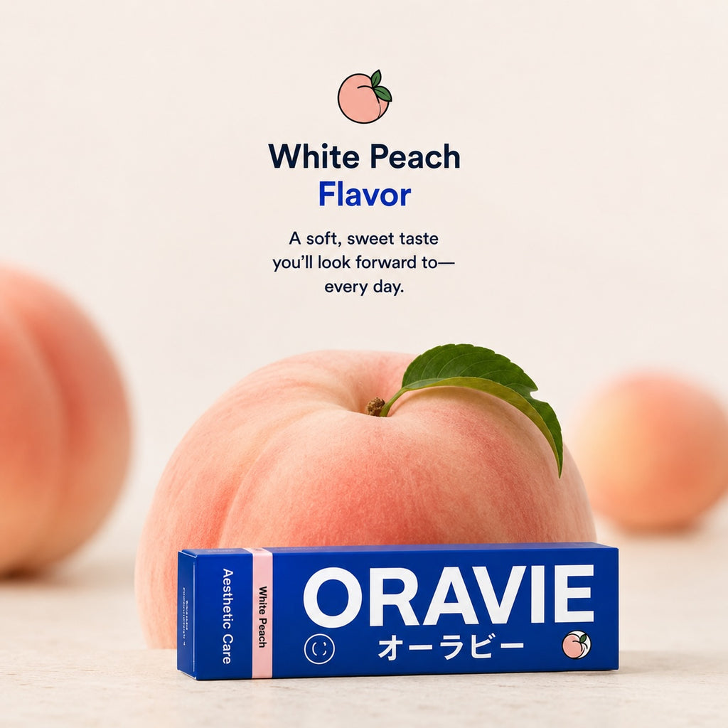 Oravie Japan Toothpaste - Japanese White Peach