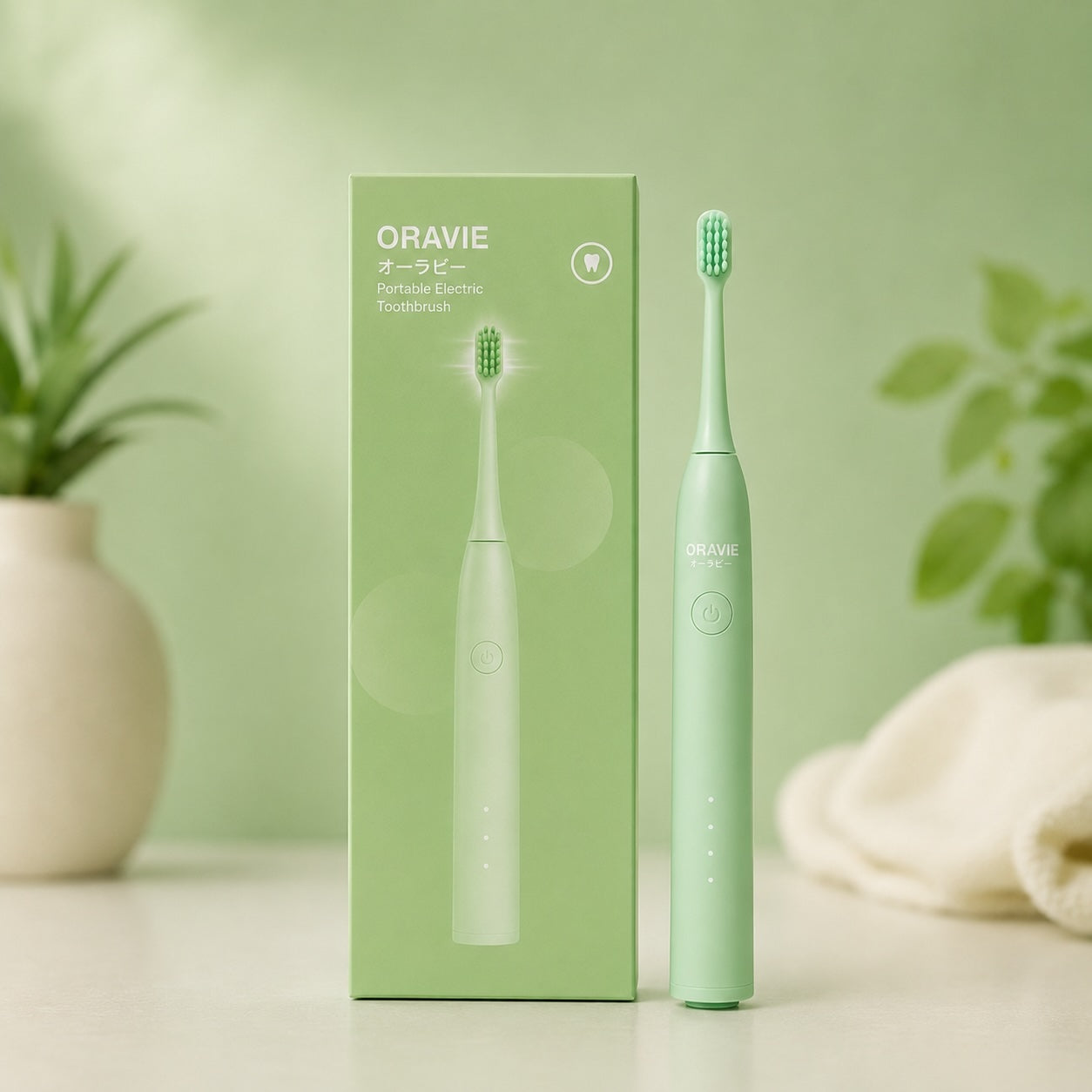 Oravie Japan Electronic Toothbrush - Mint