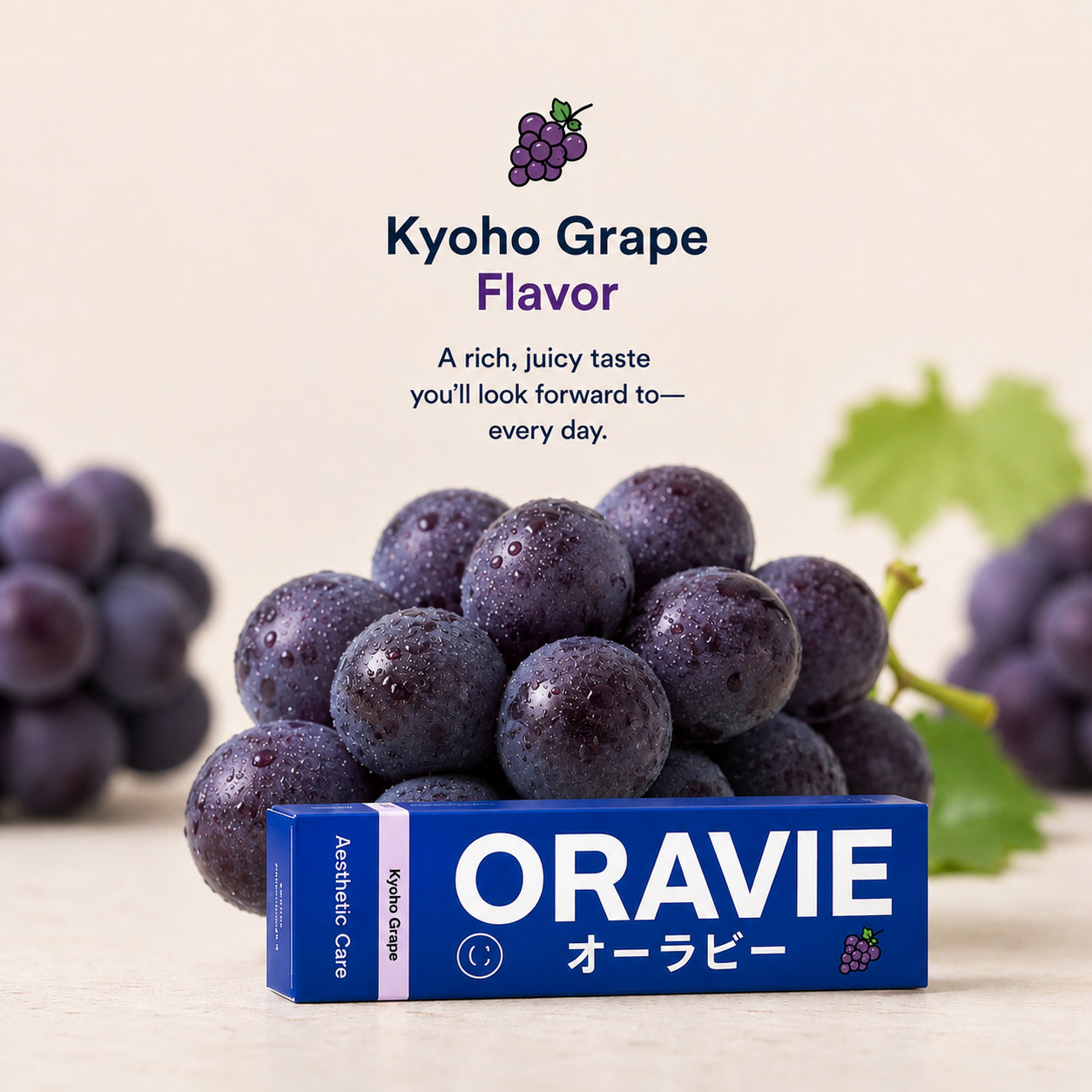 Oravie Japan Toothpaste - Kyoho Grape
